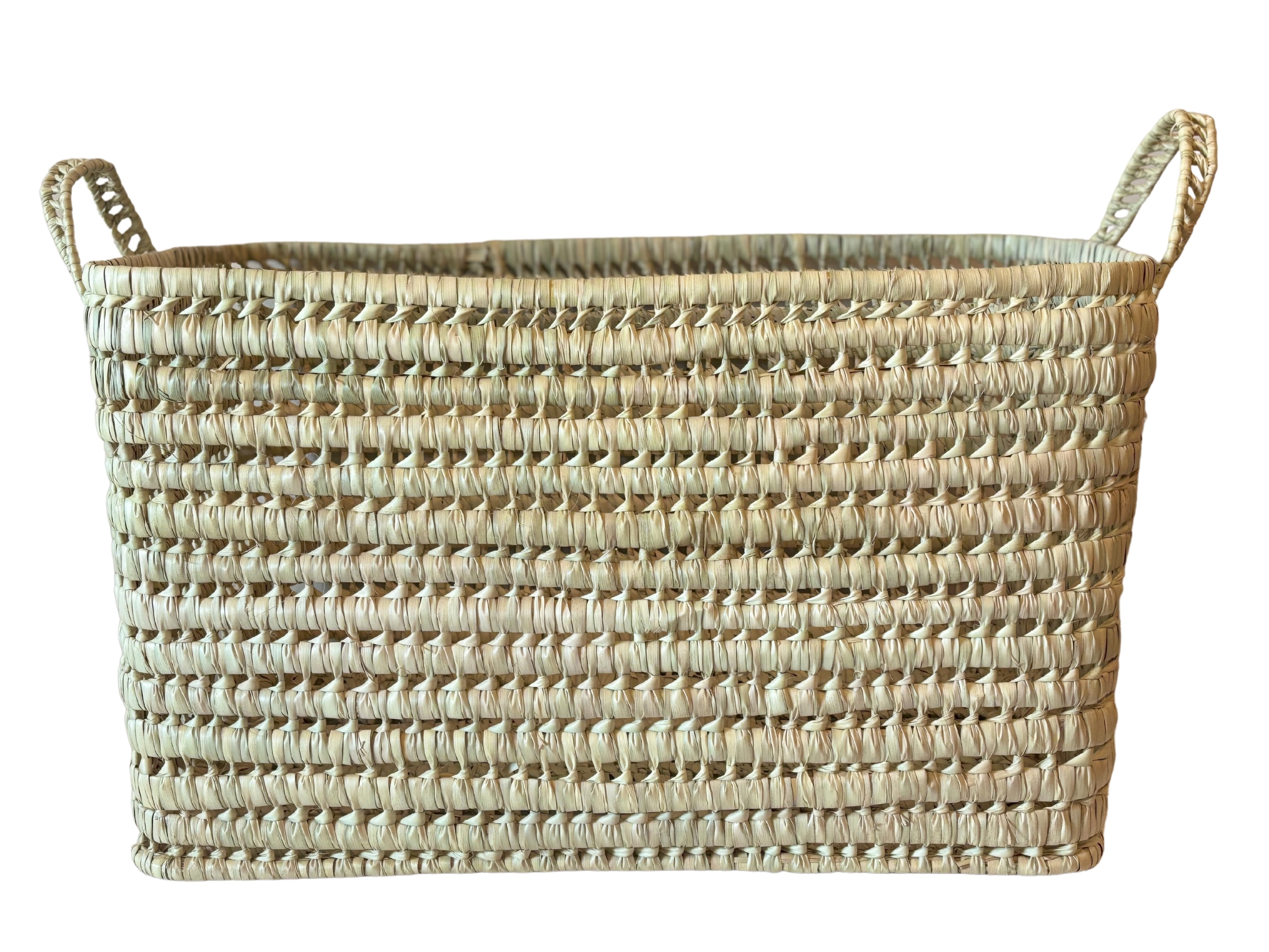 wicker storage basket